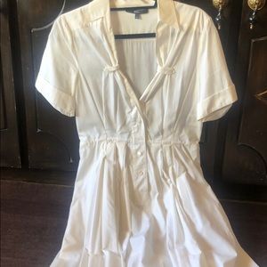 White Gucci dress from Fiorenza Outlets